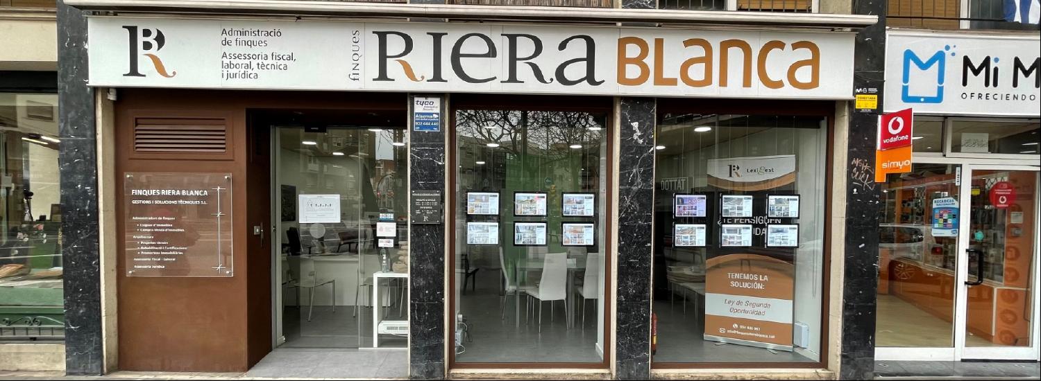 Benvingut a Finques Riera Blanca